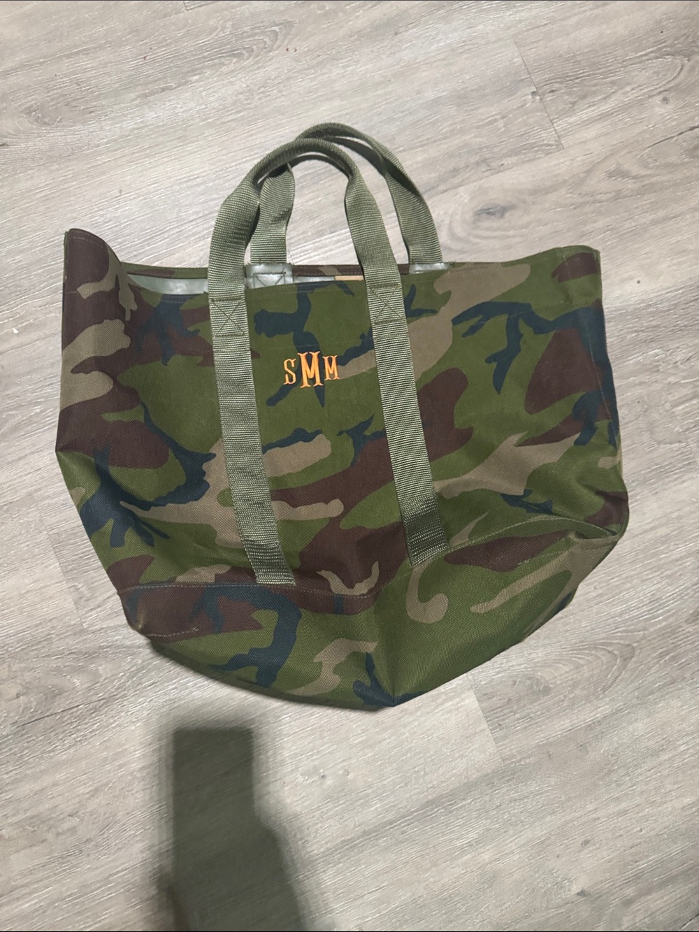LL Bean Camo Tote